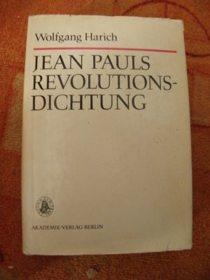 jean pauls revolutionsdichtung