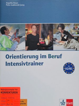 gebrauchtes Buch – Braun, Angelika; Szablewski-Cavus – Orientierung im Beruf - Intensivtrainer mit Audio-CD - Deutsch als Fremdsprache - für A2/B1