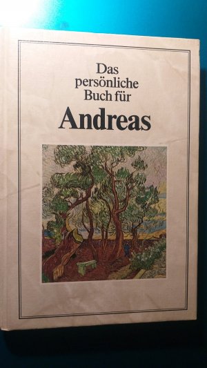 Andreas - Das persönliche Buche für Andreas