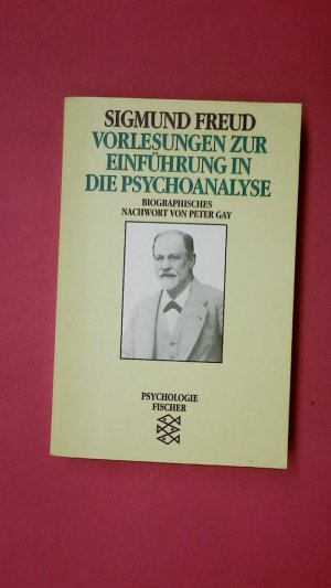 gebrauchtes Buch – Sigmund Freud – VORLESUNGEN ZUR EINFÜHRUNG IN DIE PSYCHOANALYSE 10432.