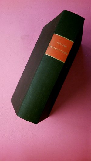 antiquarisches Buch – Stefan Zweig – BEGEGNUNGEN MIT MENSCHEN, BUCHERN, STADTEN.