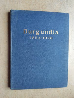 Geschichte des Katholischen Studenten-Vereins Burgundia in Berlin 1853 - 1928