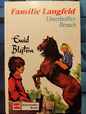 antiquarisches Buch – Enid Blyton – Familie Langfeld – Unverhoffter Besuch (Band 1)