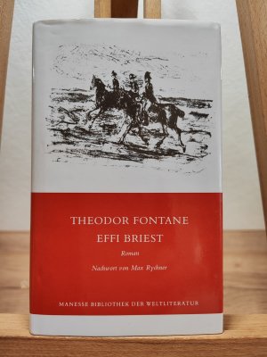 gebrauchtes Buch – Theodor Fontane – Effi Briest - Manesse Bibliothek der Weltliteratur