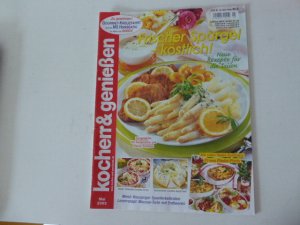 gebrauchtes Buch – Heinrich Bauer CARAT KG – Kochen & Genießen Mai 2003. Frischer Spargel - köstlich! Einfach, preiswert, schnell. Zeitschrift