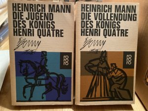 antiquarisches Buch – Heinrich Mann – 1. Die Jugend des Königs Henri Quatre. Roman. (1868), 2. Die Vollendung des Königs Henri Quatre. Roman. (1968)