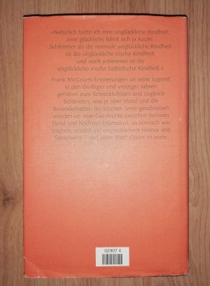 gebrauchtes Buch – Frank McCourt – Die Asche meiner Mutter