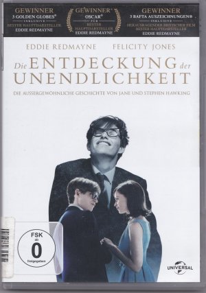 Die Entdeckung der Unendlichkeit (Regie: James Marsh) Oscar für Eddie Redmayne (Beste Hauptrolle)