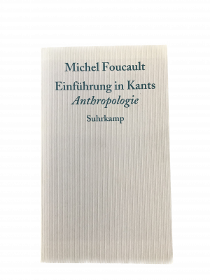 gebrauchtes Buch – Michel Foucault – Einführung in Kants Anthropologie