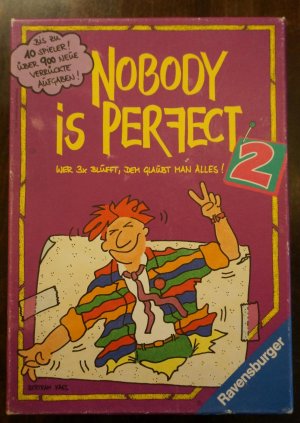 gebrauchtes Spiel – Nobody is perfect 2 - Wer 3x blufft, dem glaubt man alles!