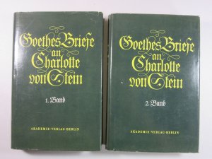 Goethes Briefe an Charlotte von Stein (2 Bände)