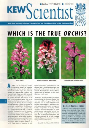 Kew Scientist von April 1992 Issue 1 bis April 2002 Issue 21