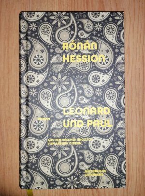 gebrauchtes Buch – Rónán Hession – Leonard und Paul