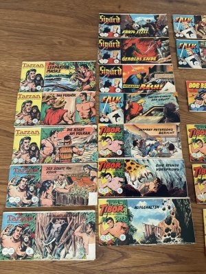 Sigurd Tibor Falk Tarzan Silberpfeil Hedtke Hefte Comics Picolo