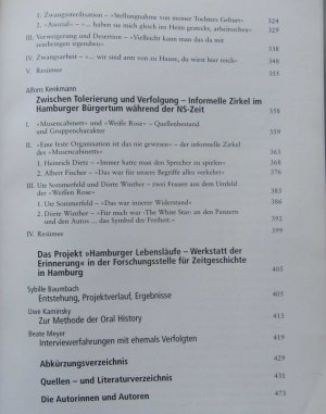 gebrauchtes Buch – Baumbach, Sybille; Kaminsky – Rückblenden – Lebensgeschichtliche Interviews mit Verfolgten des NS-Regimes in Hamburg