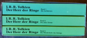 gebrauchtes Buch – Tolkien, J.R.R – Der Herr der Ringe, Band 1bis 3 im Schuber