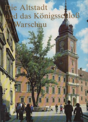 b0849 Die Altstadt und das Königsschloß in Warschau.