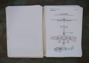 antiquarisches Buch – Der Oberbefehlshaber der Luftwaffe – Frontnachrichtenblatt der Luftwaffe - Die Kriegsflugzeuge der Feindmächte - Teil I - III