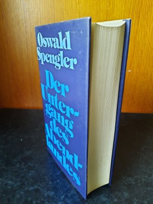 gebrauchtes Buch – Oswald Spengler – Der Untergang des Abendlandes - Umrisse einer Morphologie der Weltgeschichte