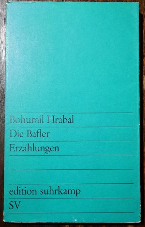 Die Bafler, Erzählungen, Edition Suhrkamp SV 180, EA 1966