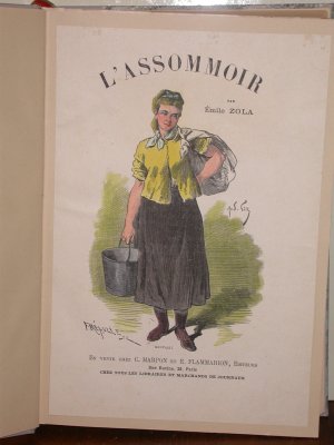 L'Assommoir par Emile Zola . Edition illustree