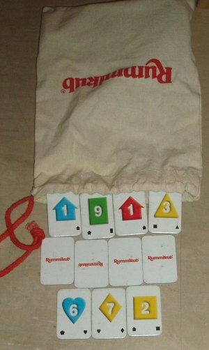 gebrauchtes Spiel – Original Rummikub Junior – Der Spielspaß mit Lerneffekt