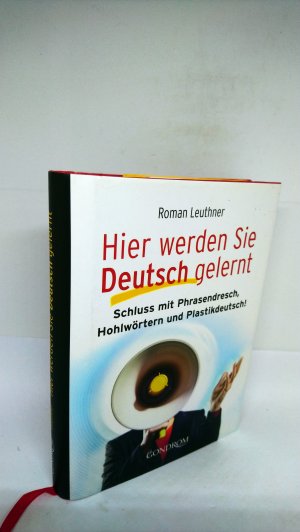 gebrauchtes Buch – Leuthner, Roman – Hier werden Sie Deutsch gelernt