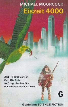 Bildtext: Eiszeit 4000 [viertausend] - utop.-techn. Roman von Michael Moorcock