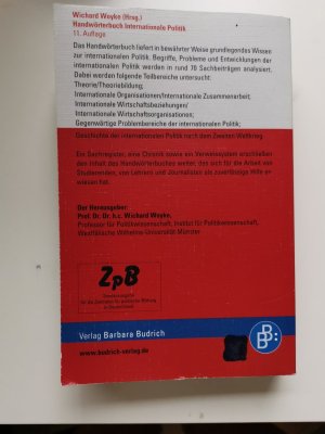 gebrauchtes Buch – Wichard Woyke – Handwörterbuch Internationale Politik