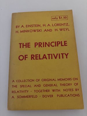 gebrauchtes Buch – A. Einstein, H – The principle of relativity