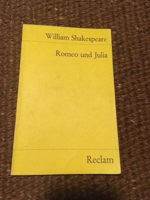 gebrauchtes Buch – William Shakespeare – Romeo und Julia