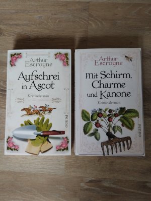 gebrauchtes Buch – Arthur Escroyne – Mit Schirm, Charme und Kanone + Aufschrei in Ascot