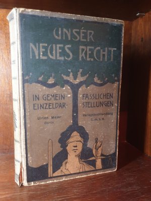 antiquarisches Buch – Ulrich Meyer – Unser Neues Recht - In gemeinfasslichen Einzeldarstellungen - um 1900