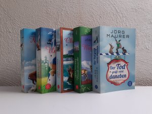 gebrauchtes Buch – Jörg Maurer – 5 X Jörg Maurer - Niedertracht + Oberwasser + Unterholz + Felsenfest + Der Tod greift nicht daneben