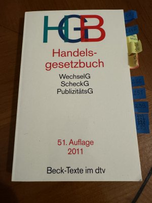 gebrauchtes Buch – Wolfgang Hefermehl – Handelsgesetzbuch HGB - mit Einführungsgesetz, Publizitätsgesetz und Handelsregisterordnung