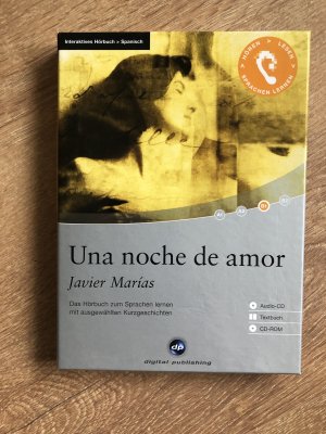 gebrauchtes Hörbuch – Javier Marias – Una noche de amor / Das Hörbuch zum Sprachen lernen ...