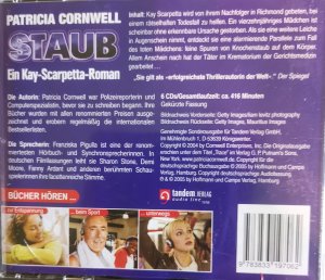 gebrauchtes Hörbuch – Patricia Cornwell – Staub