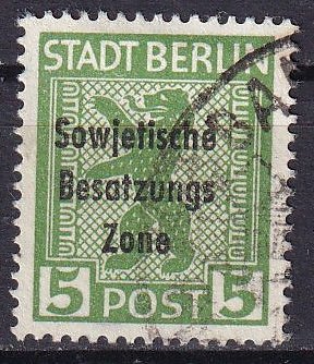 antiquarisches Buch – Briefmarken, Alliierte Besetzung – Alliierte Besetzung: MiNr. 207 gestempelt & gefalzt ( Sowjetische Zone - Artikelbeschreibung bitte immer lesen ))