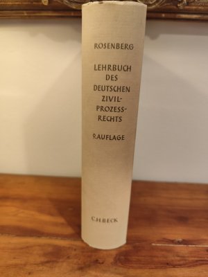 Lehrbuch des deutschen Zivilprozessrechts