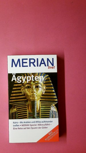 gebrauchtes Buch – Michel Rauch – ÄGYPTEN. Kairo - wo Arabien und Afrika aufeinander treffen ; Merian-Spezial: Nilkreuzfahrt - eine Reise auf den Spuren der Götter ; neu, Straßenkarte zum Herausnehmen