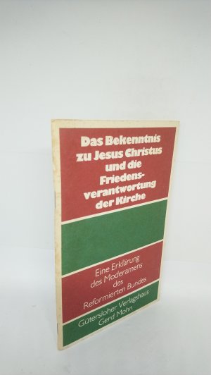 gebrauchtes Buch – Hans-Joachim Kraus – Das Bekenntnis zu Jesus Christus und die Friedensverantwortung der Kirche