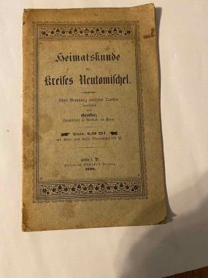 Heimatkunde des Kreises Neutomischel 14 Seien + Karte