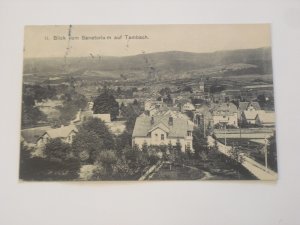 antiquarisches Buch – tambach - blick vom sanatorium aus