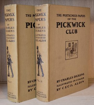 The Posthumous Papers of The Pickwick Club. Band I und II.