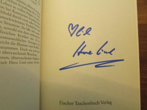 gebrauchtes Buch – Hera Lind – Ein Mann für jede Tonart : Roman. SIGNIERT Fischer ; 4750 : Die Frau in der Gesellschaft