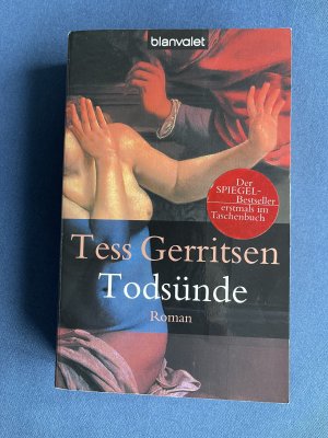 gebrauchtes Buch – Tess Gerritsen – Todsünde - Roman