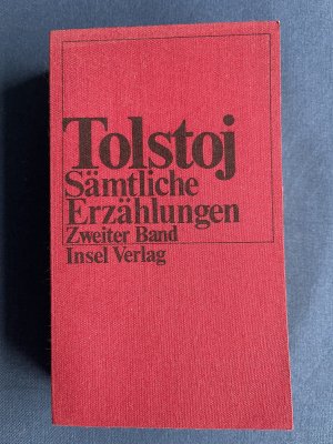 antiquarisches Buch – Tolstoi – Sämtliche Erzählungen 2.Band