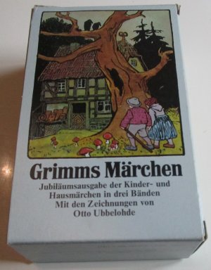 gebrauchtes Buch – Grimm, Jacob; Grimm – Grimms Märchen - Kinder- und Hausmärchen - in 3 Bd.