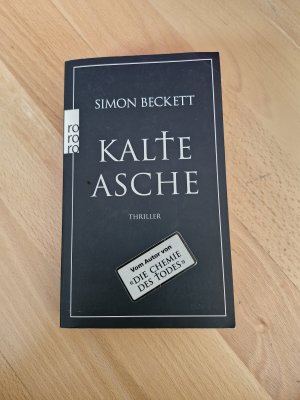 gebrauchtes Buch – Simon Beckett – Kalte Asche