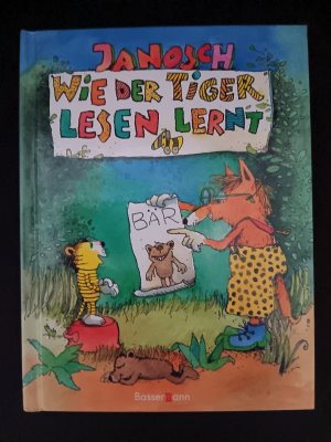 gebrauchtes Buch – Janosch – Wie der Tiger lesen lernt